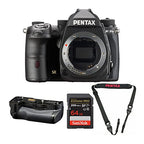 Pentax K-3 Mark III Camera Body Black with Grip & 64GB SD Card