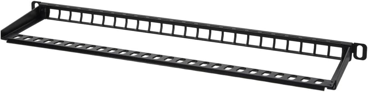 Monoprice 143543 24-Port Blank Keystone UTP Patch Panel