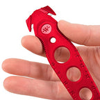 Westcott 17520 Saber Safety Cutter 5-Pack Red
