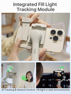 FeiyuTech VB 4 Smartphone Gimbal Kit Extendable Rod Lighting Tracking