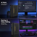 NIMO Nexus Ultra Mini 395 Ryzen AI Max+ NAS Mini PC