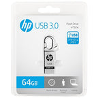 HP HPFD752W-64 64GB USB 3.0 Clip-On Flash Drive
