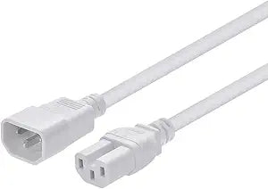 Monoprice 143177 3ft Heavy Duty Power Cable C14 to C15 — main product image