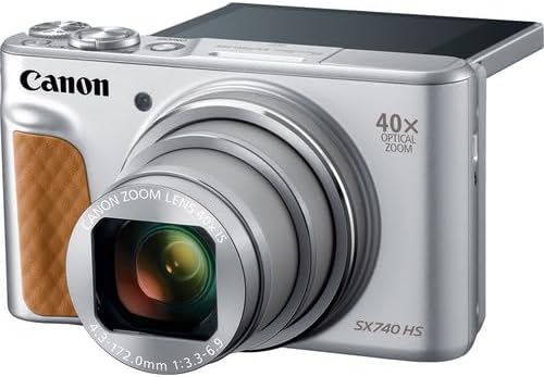 Canon 2956C001 PowerShot SX740 HS Digital Camera Bundle