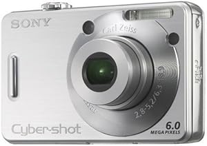 Sony DSCW50S Carl Zeiss Digital Camera — main product image