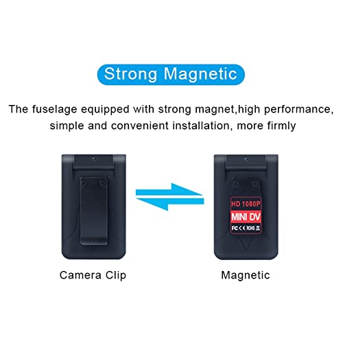 NJJOWRQ Mini Magnetic Camera with Night Vision Camcorder — main product image