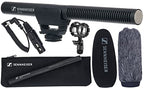 Sennheiser MKE 600 Shotgun Microphone XLR Video Camera Kit