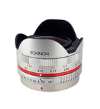 Rokinon FE75MFT-S 7.5mm F3.5 Fisheye Lens Micro Four Thirds