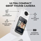 UPALDHOU Thumb Camera 68MP 16X Magnetic Wearable Camcorder