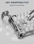 GravaStar Mercury K1 Pro Wireless 75% Mechanical Keyboard