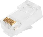 Monoprice 107266 Cat6 Solid Cable RJ45 Plugs