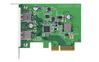 QNAP QXP-10G2U3A USB 3.2 Gen 2 Dual-Port PCIe Card