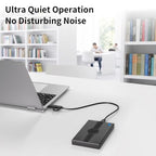 Alphami 1TB Portable External Hard Drive with USB-A and Type-C
