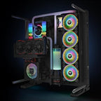 Thermaltake CL-F089-PL14SW-C Riing Quad 140mm RGB Case Fan