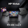 HP Victus 15.6" 144Hz Gaming Laptop with RTX 2050 (Renewed)