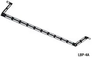 Middle Atlantic LBP-4A Offset Lacer Bar 10-Pack — main product image