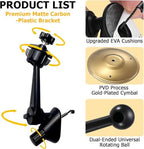 Gaolerbee Mini Drum Cymbal Air Vent Clip Car Accessory