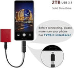 Generic USB-C Portable External SSD Solid State Drive