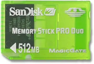 SanDisk SDMSG-512 512MB Gaming Memory Stick PRO Duo — main product image