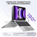 HILLSUSU 2026 15.6-Inch Windows 11 Pro Business Laptop