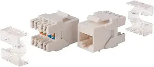 Monoprice 115694 Cat6 RJ45 Punch Down Keystone