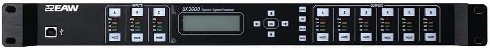 EAW Ux3600 Speaker Processor - 100-240V AC