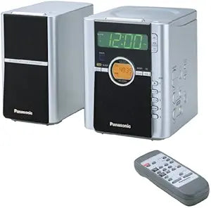 Panasonic RC-CD600 Portable CD/Clock Radio Twin Dreamer