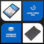 casendy 2.5-Inch 4-Slot Micro-SD to SATA Adapter Card