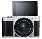 Fujifilm X-A5 XC15-45mm Silver Mirrorless Camera (Refurbished)