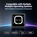 Dual-Lens Palm Vein & Palm Print Biometric Recognition Module