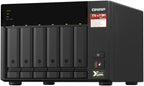 QNAP TS-673A-8G 6-Bay NAS 2.5GbE Ports PCIe Slots