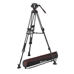 Manfrotto 504X Fluid Video Head with 645 Fast Twin Tripod