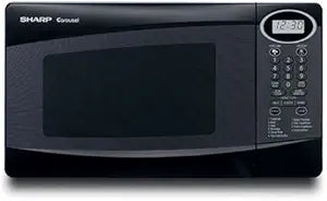 Sharp R-230KK 0.8 cu ft 800W Compact Microwave, Black — main product image