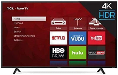 TCL 65S401 65-Inch 4K Roku Smart LED TV