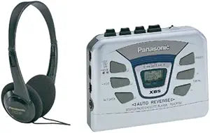 Panasonic RQ-CR15V Personal Cassette Player - AM/FM Tuner