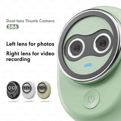 Truely Dual-Lens Mini Thumb Action Camera with 4K Touchscreen — main product image
