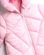 Spyder Baby Girls' Winter Puffer Jacket Hooded Coat