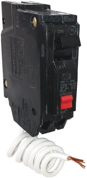 GE 20A Ground Fault Single Pole Circuit Breaker