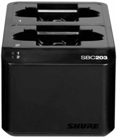 Shure SBC203-US Dual Dock for SLXD Wireless Mics