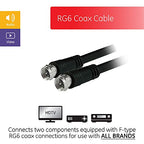 GE 33626 6ft RG6 Coax Cable F-Type Connectors