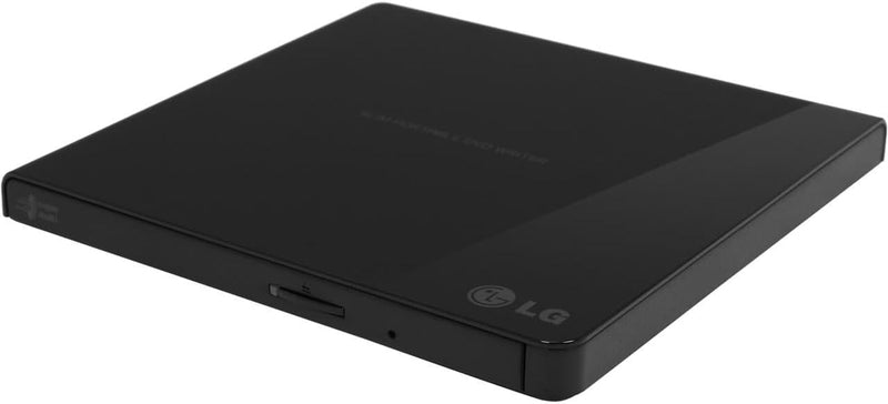 LG GP65NB60 Slim Portable External DVD Writer - Black — main product image