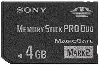Sony MS-MT4G 4GB Memory Stick Pro Duo Mark2