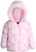 Spyder Baby Girls' Winter Puffer Jacket Hooded Coat
