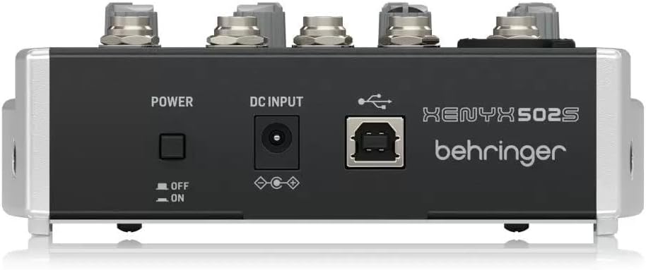 Behringer XENYX 502S 5-Channel Analog Streaming Mixer