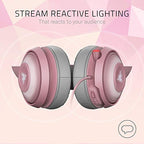 Razer Kraken Pink Kitty Edition Renewed Gaming Headset