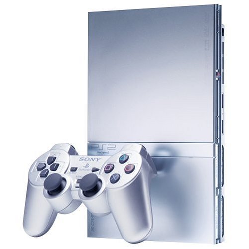 Sony SCPH-70000 PlayStation 2 Slim Silver (Renewed)