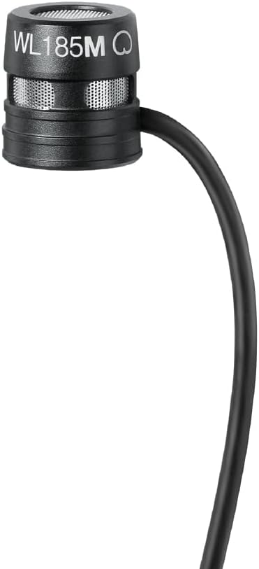 Shure WL185MB/C-TQG Cardioid Lavalier Microphone TA4F