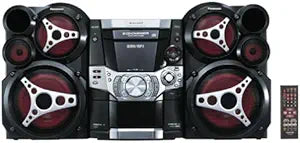 Panasonic SC-AK510 360W 5-CD Shelf System - Black