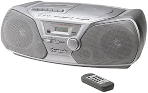 Panasonic RXD11W CD Radio Cassette Player — main product image