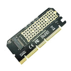 CFNXKTWBR PCIe x16 to M.2 NVMe SSD Adapter Card with LED